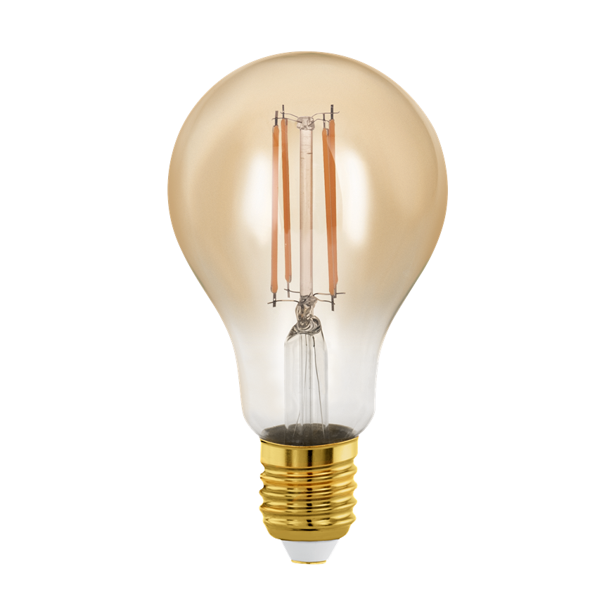Eglo ampoule golden age E27 A75 led 4W 1700k ambre (1 pièce)