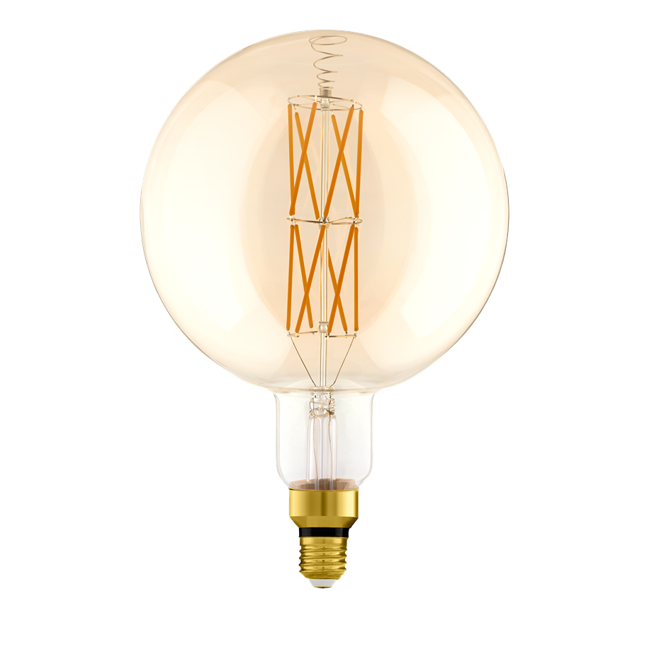 Eglo ampoule XXL E27 G200 led 8W 2100k ambre (1 pièce)