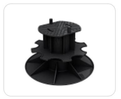 Duofuse terras - Polypropyleen drager 110-140mm / 70mm (40 stuks)