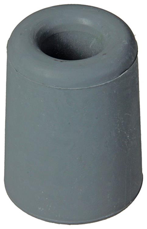deurstop rubber + schroef grijs 40 X50 mm 2 st/pcs