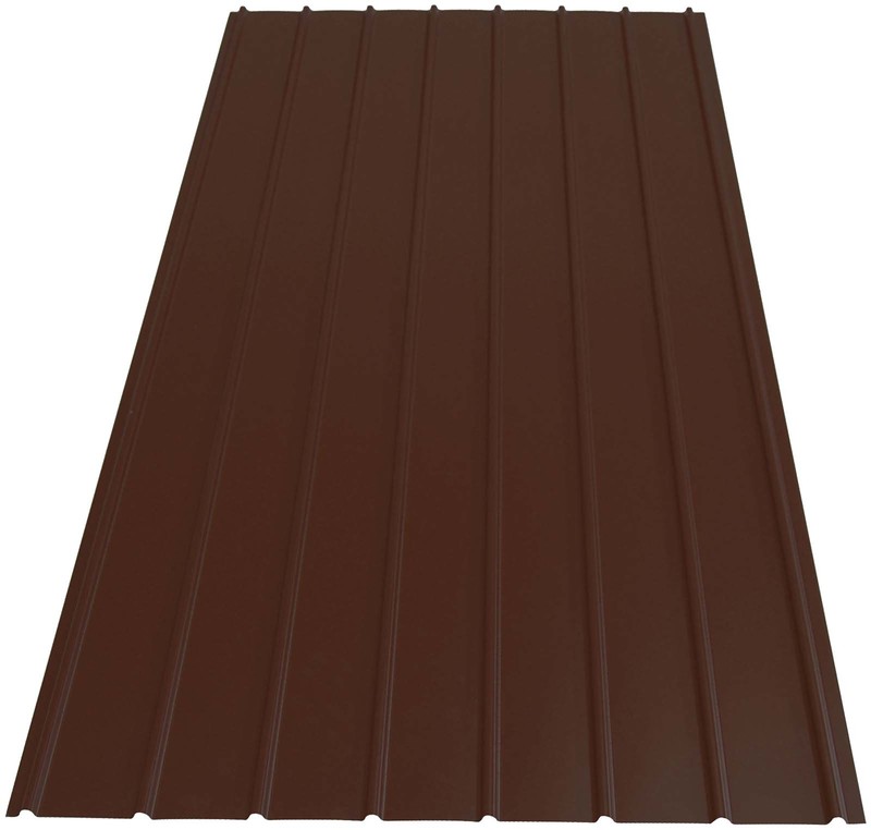 Profielplaat gelakt mahonie 2mx0.91m