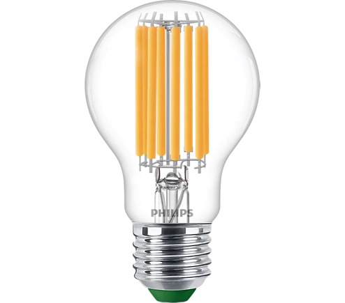 Philips Ultra Efficient LED lamp transparent - 100 W - E27 - blanc chaud