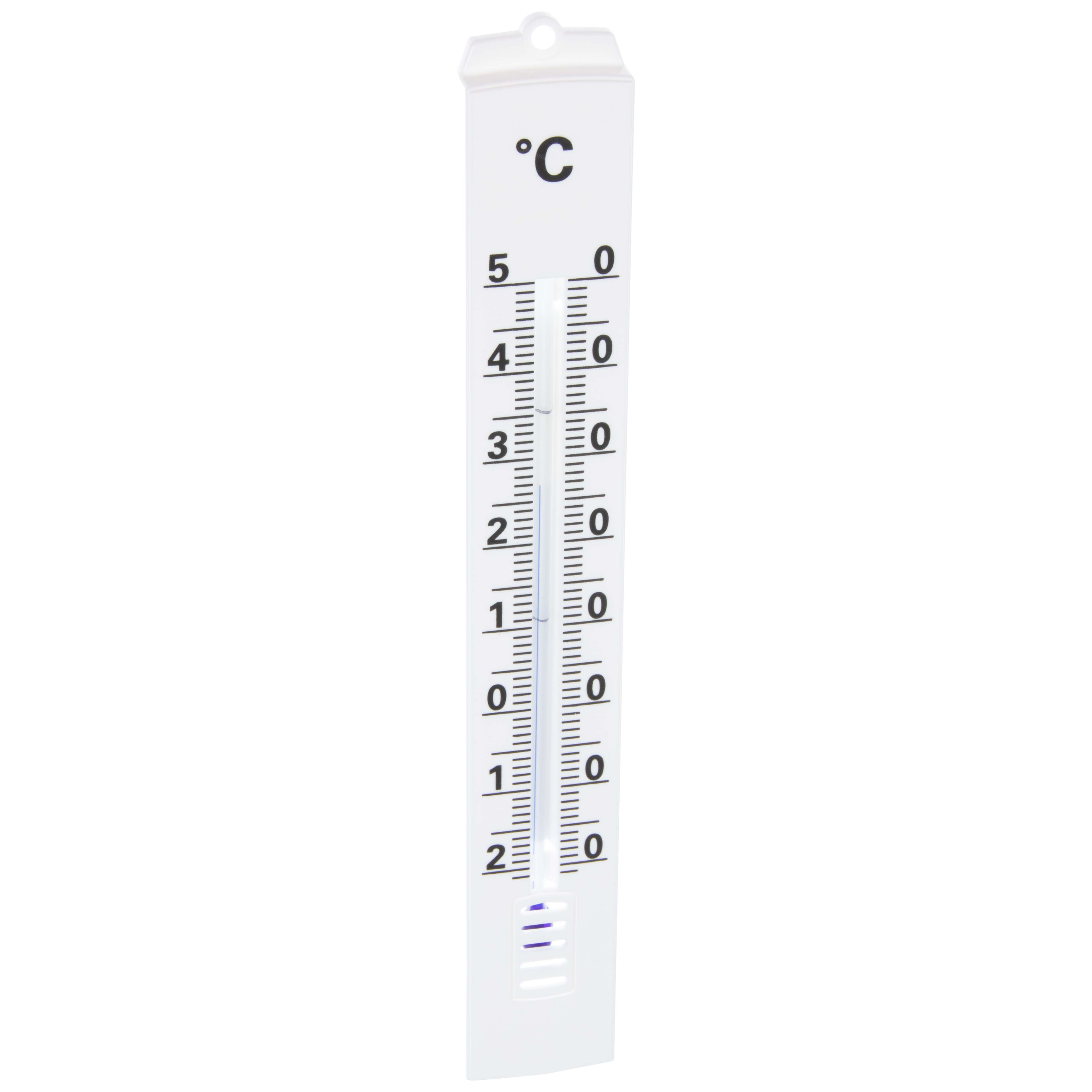 Thermometer traplast wit basic 175mm