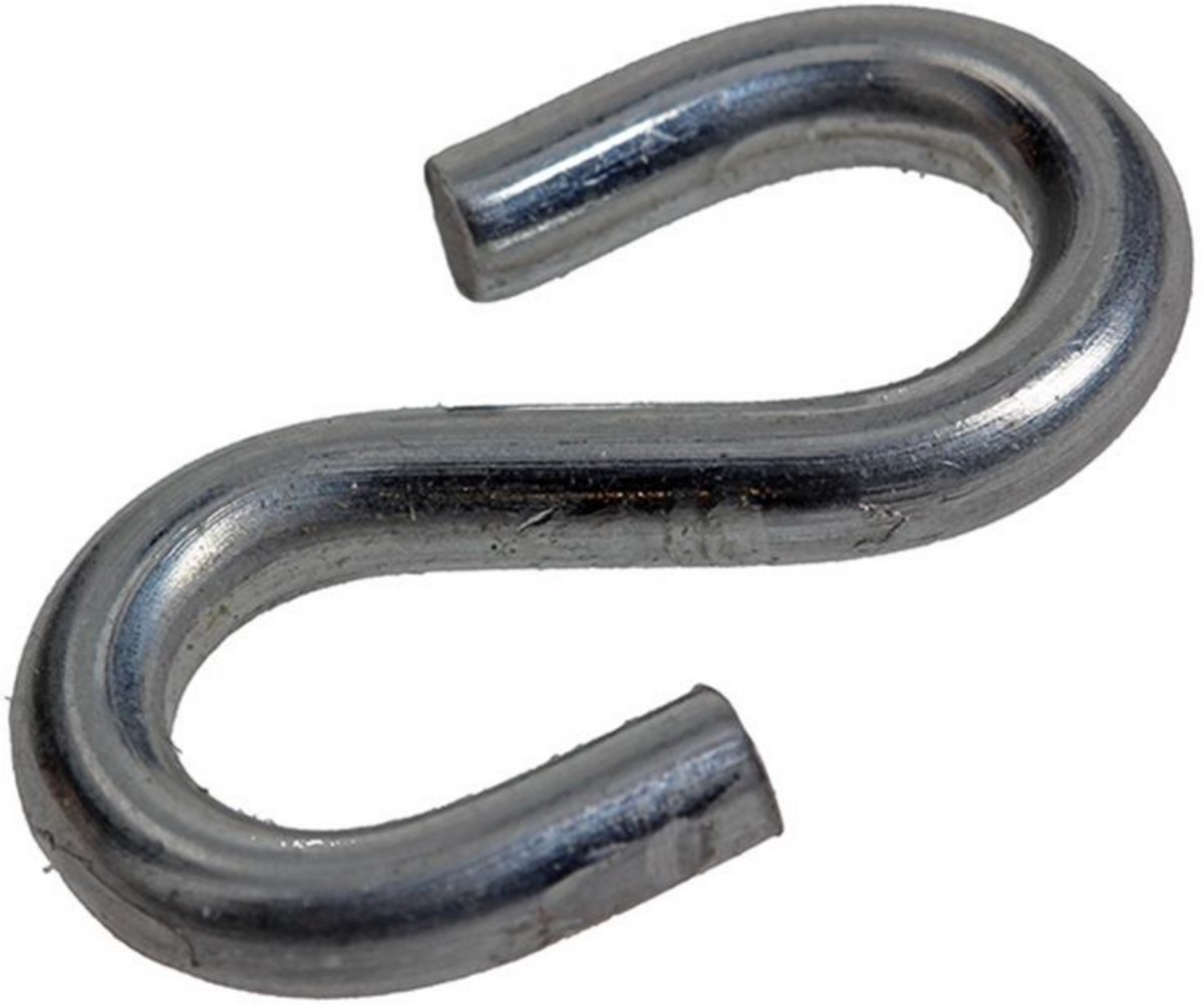 MACK 4 OPEN S-HAKEN VERZINKT 3.0X30MM K