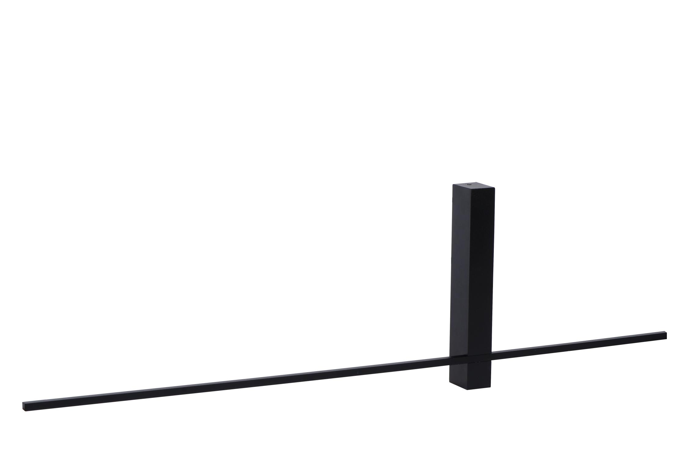 Segin Wandlamp Zwart LED 6W 2700K Aluminium