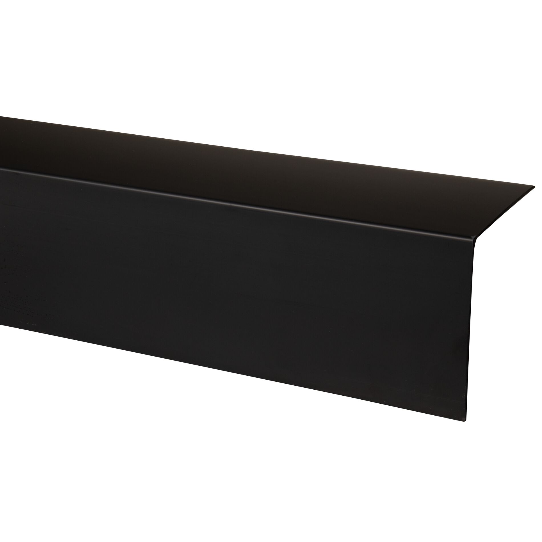 Profil d'angle PVC noir 100x100mm 260cm