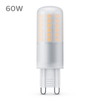 Philips LED Capsule transparent - 60 W - G9 - blanc chaud