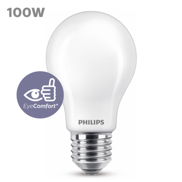 Philips ampoule LED mat - 100 W - E27 - blanc froid