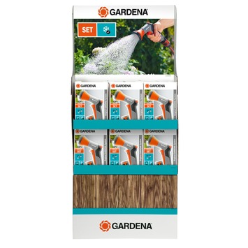 Gardena Display Classic Broes +Koppeling /18311-32