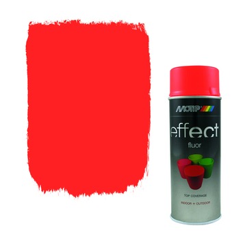 Motip* Effet Fluor Spray 400ml Rouge-Orange (art 302301)