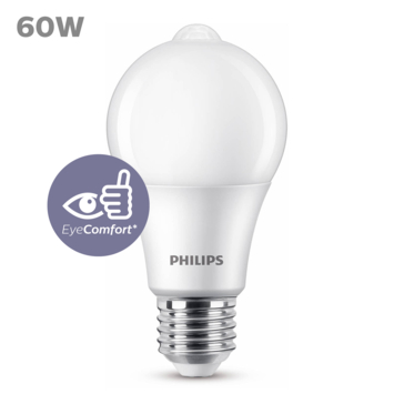 Philips ampoule LED mat - 60 W - E27 - blanc chaud
