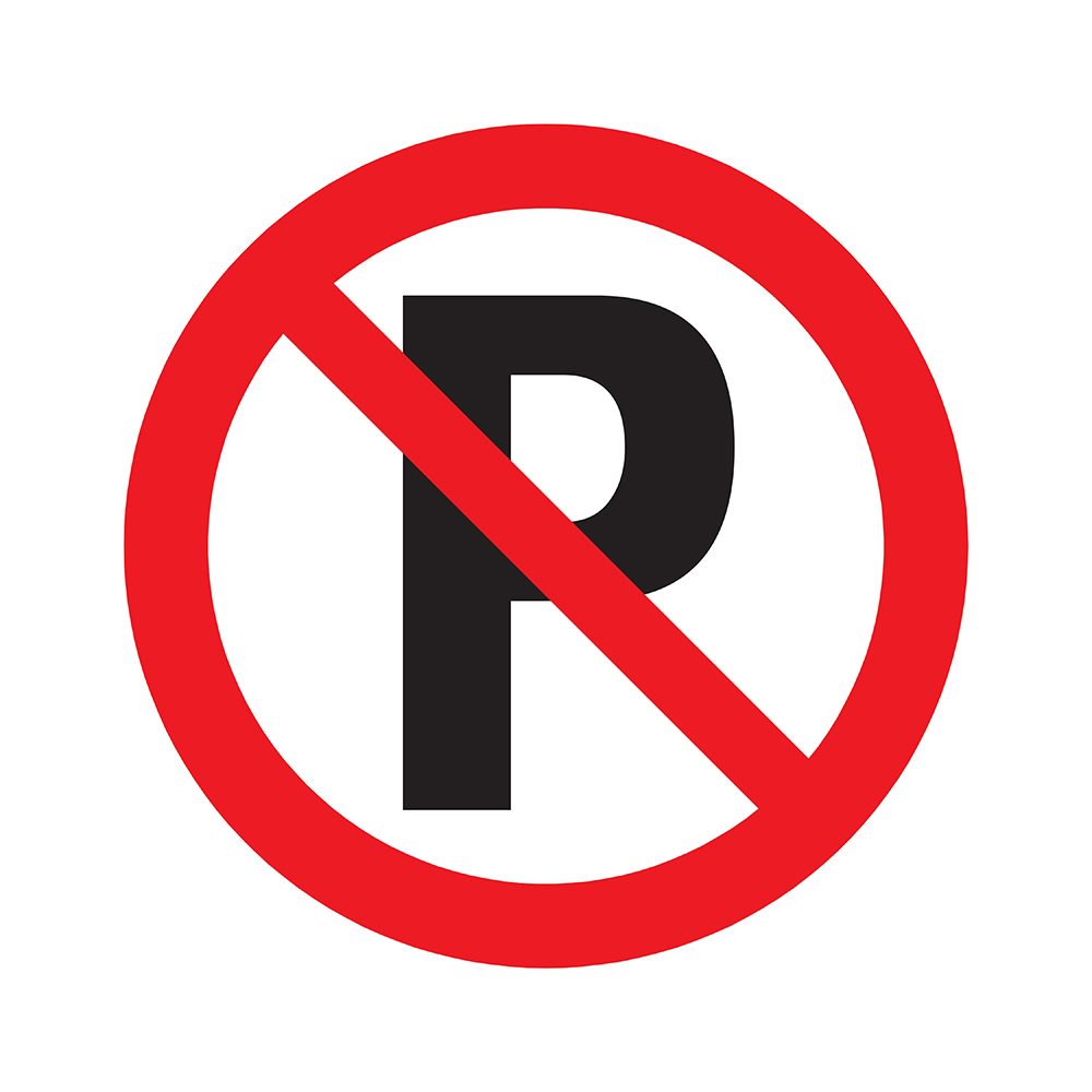 Panneau rond 300mm - Parking interdit