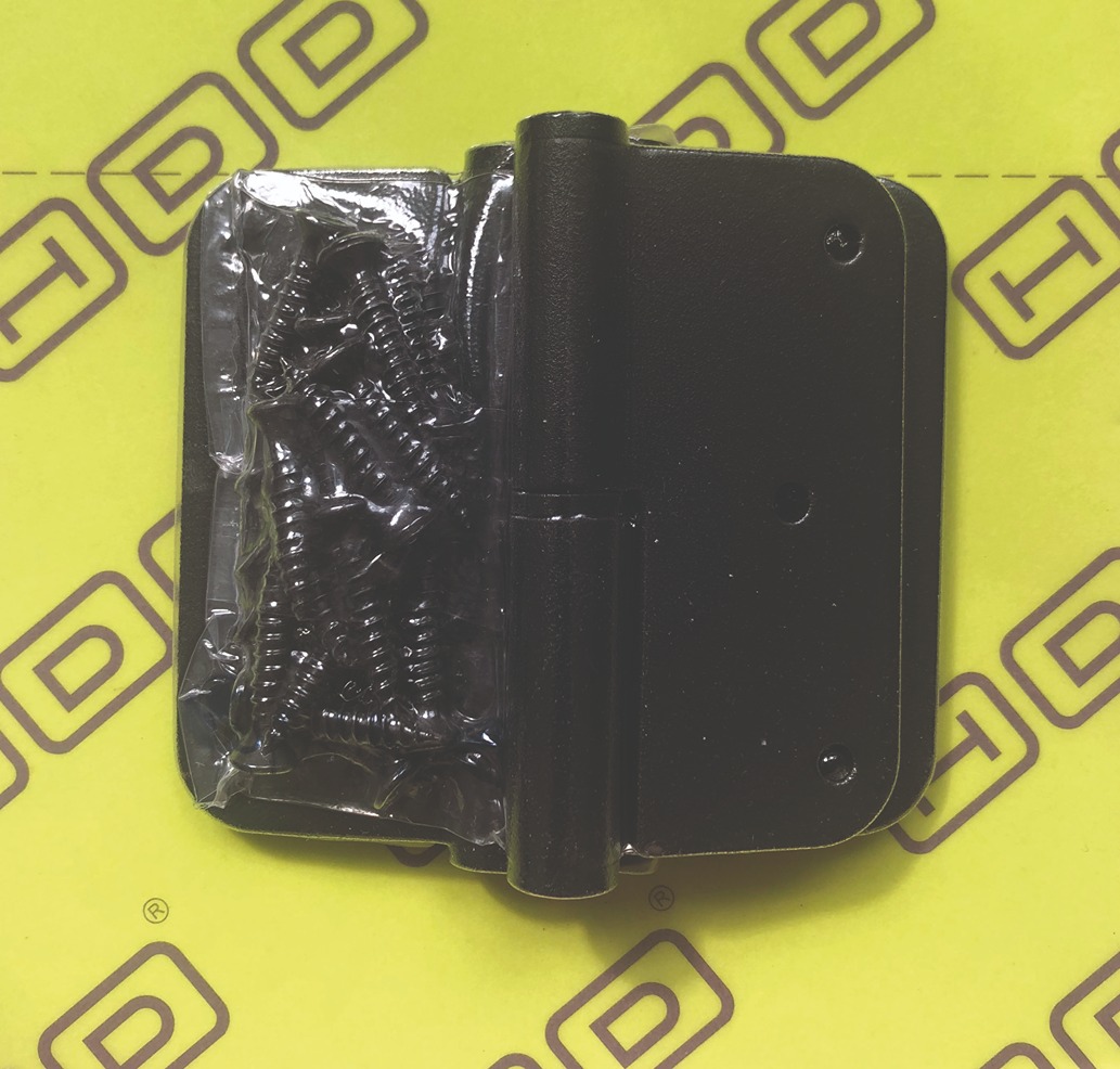 Paumelle Skin HDD 80x80x2.5mm Font Droite (3 pces + vis)