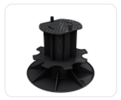 Duofuse terras - Polypropyleen drager 140-170mm / 70mm (40 stuks)