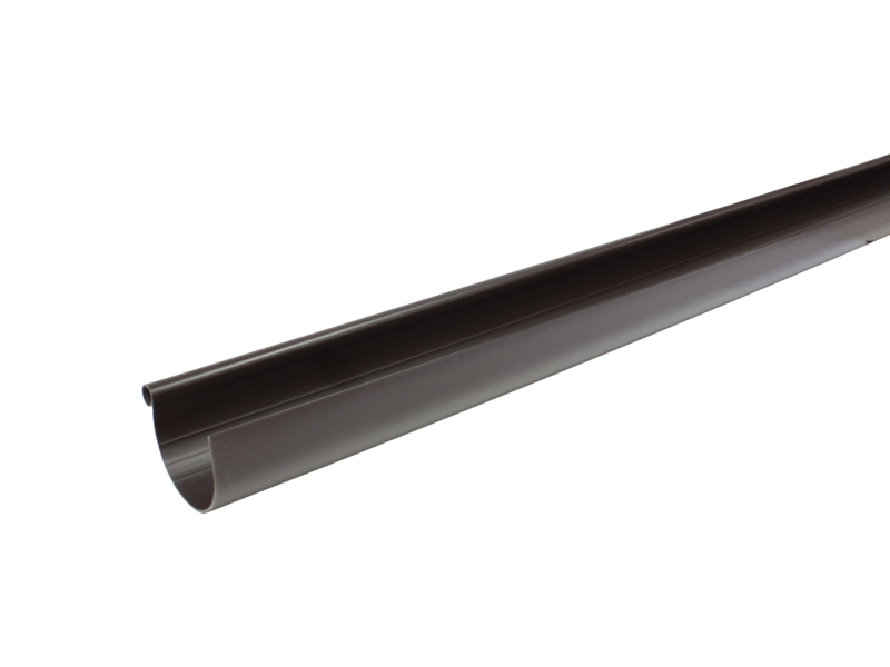 Dakgoot lichtgrijs G80 - 4m