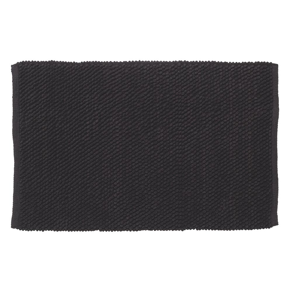 Sealskin Delhi Tapis de bain 60x90 cm Coton Gris foncé