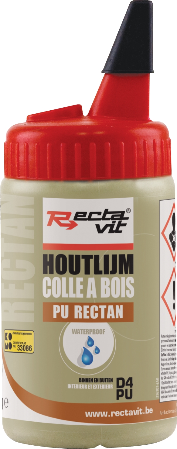 Rectavit Rectan - Colle À Bois Pu Ambre 250g