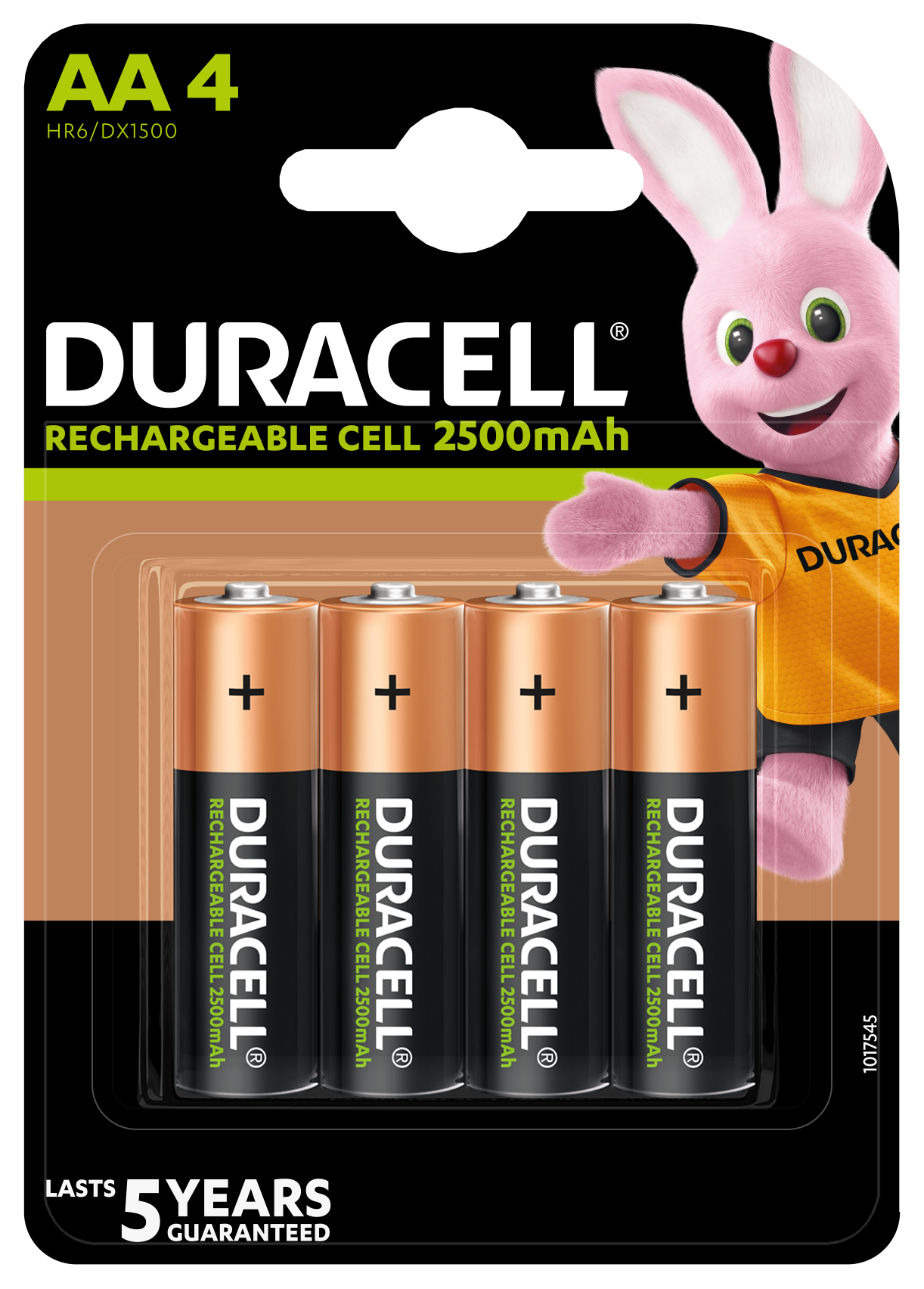 Duracell Batterij Herlaadbaar Ni-MH AA 1950 mAh (4 stuks)