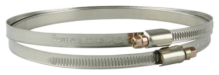 Renson bride en inox 7025 Ø119-131mm (2 pièces)
