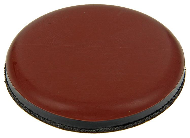 Patin super-glisseur adhésif brun rond rond Ø40mm (4 pièces) 