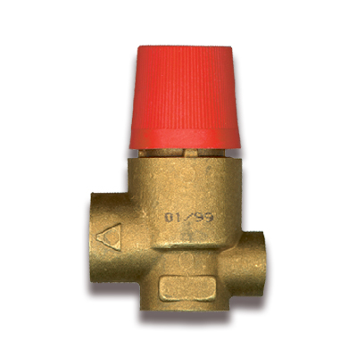 1 Veiligheidsklep voor manometer FF 1/2" - 1/4"  - Messing
