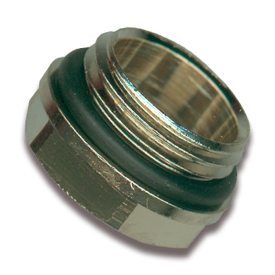 1 Blindstop voor radiator 1/2" - Messing