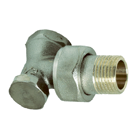 1 Raccord radiateur réglable /2" - équerre  - Laiton