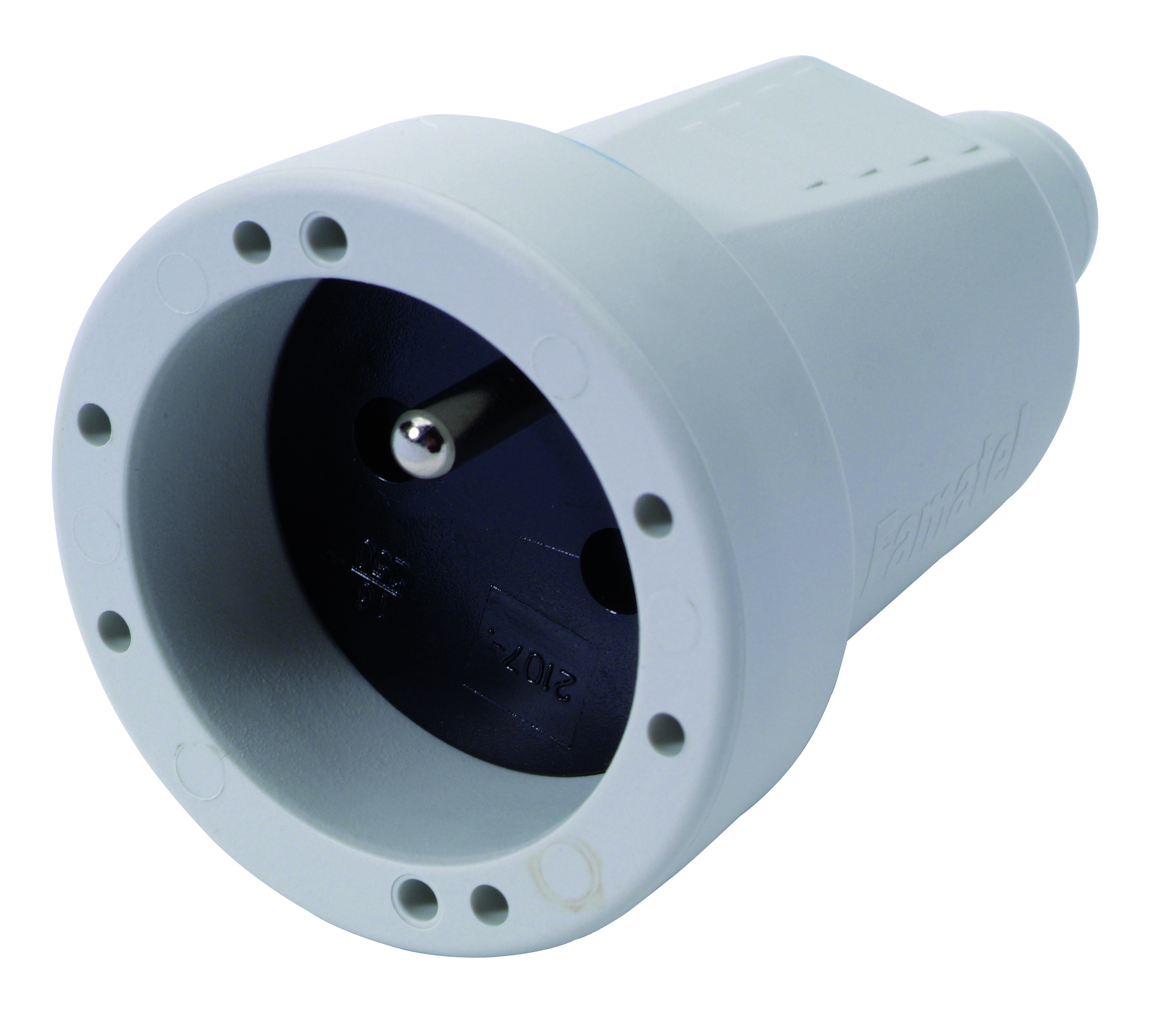 TEGENSTEKKER PVC 2P+A GRIJS