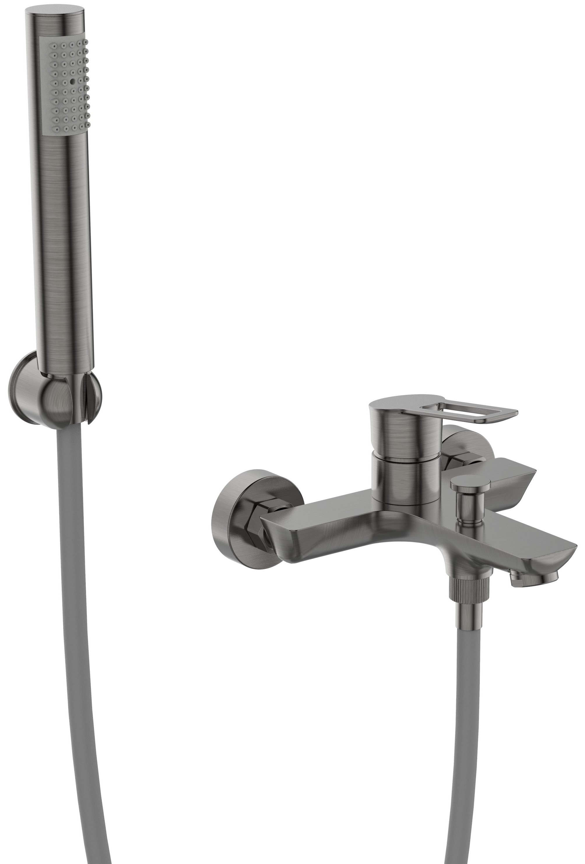 Aquatrends Tirreno bad/douche mengkraan kompleet gunmetal