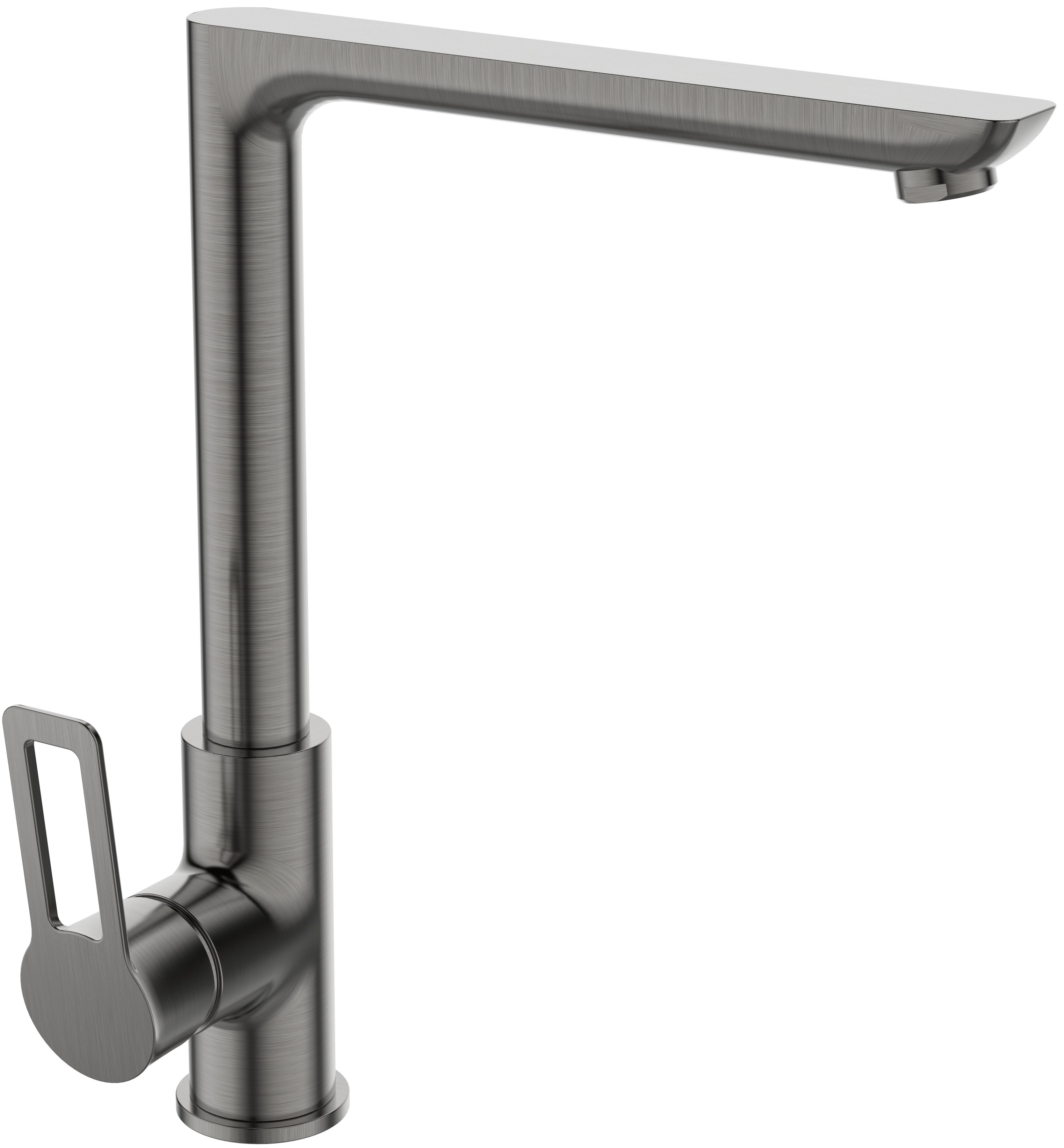 Aquatrends Tirreno keukenkraan eengreeps gunmetal