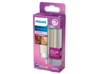 Philips LED Staaflamp Transparant - 150 W - R7S - Dimbaar koelwit licht