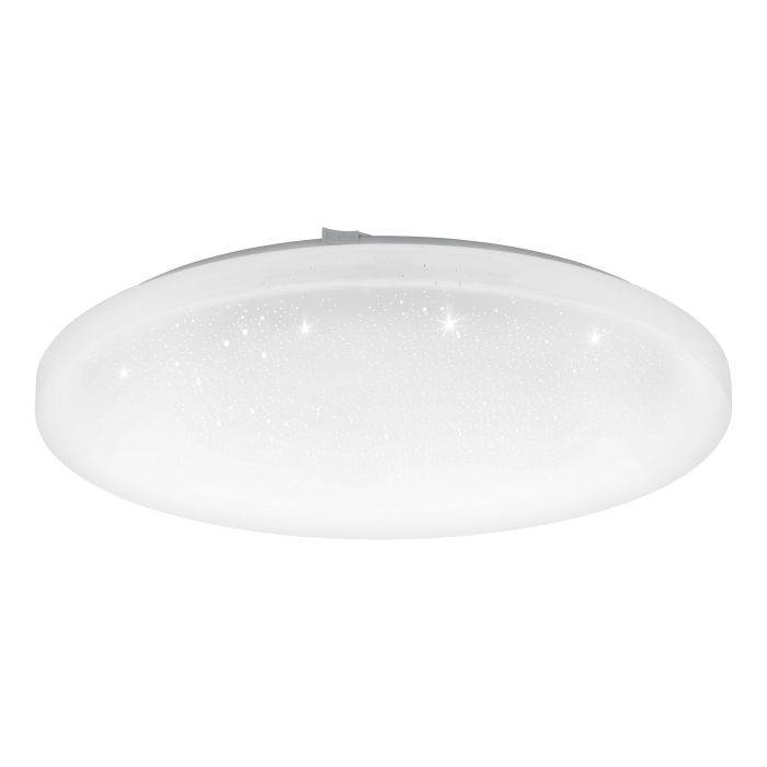 Frania-S wand-/plafondlamp LED rond 6x5.5W staal wit