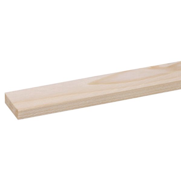 Latte sapin brut 10x32mm - 210cm