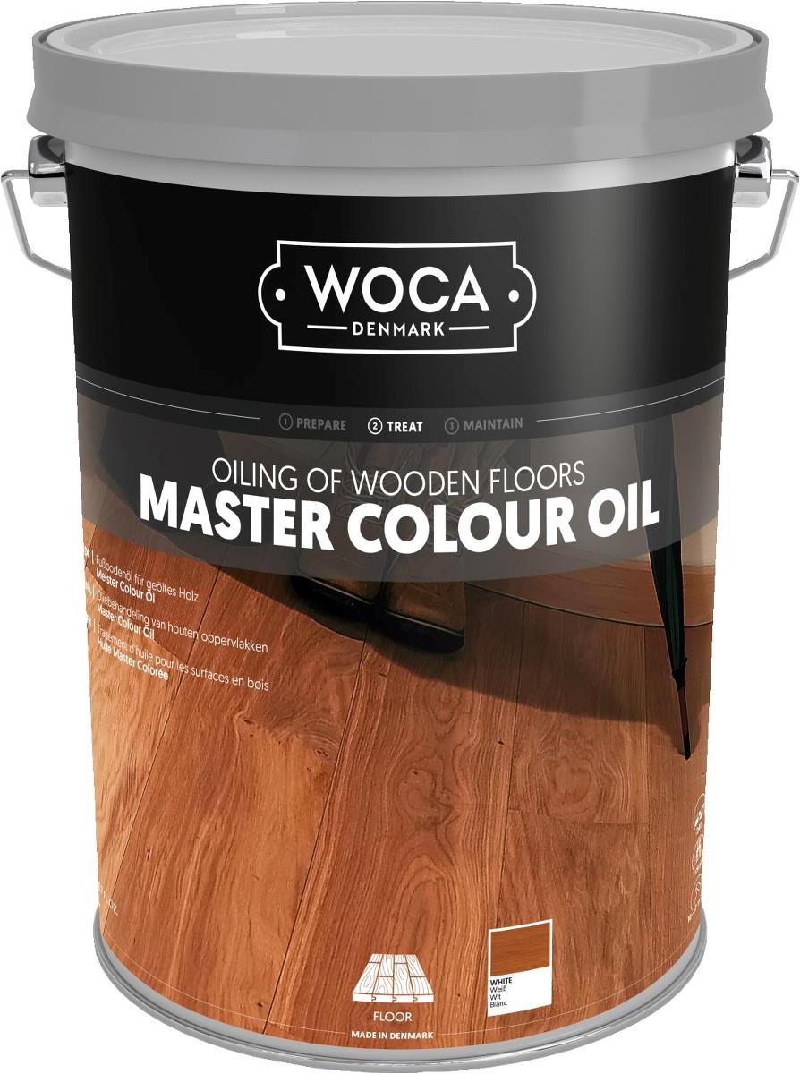 Woca master floor oil voc free wit (7%) 5l
