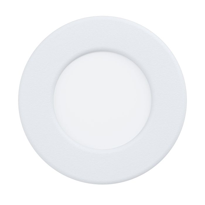 Fueva 5 spot encastrable LED rond Ø86mm blanc 3000k