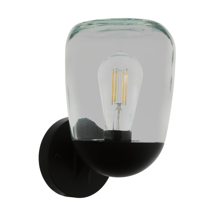 Donatori applique murale extérieure E27 max. 60W noir IP44