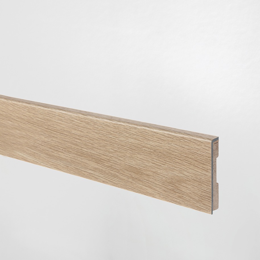 Floorify standaardplint S057 Waffle 2000x61x9.5mm