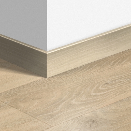 Quick-Step sol stratifié - Plinthe parquet 3545 Chêne des Bois beige - Pack 6 pièces