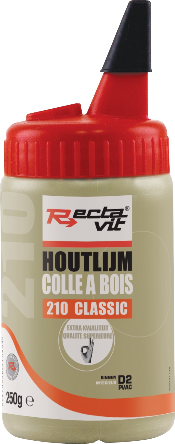 Rectavit 210 Classic - Colle À Bois Blanche 250g