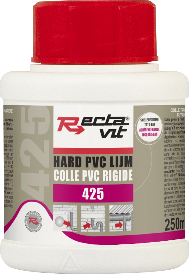Rectavit 425 Pvc Rigide Transparent 250ml