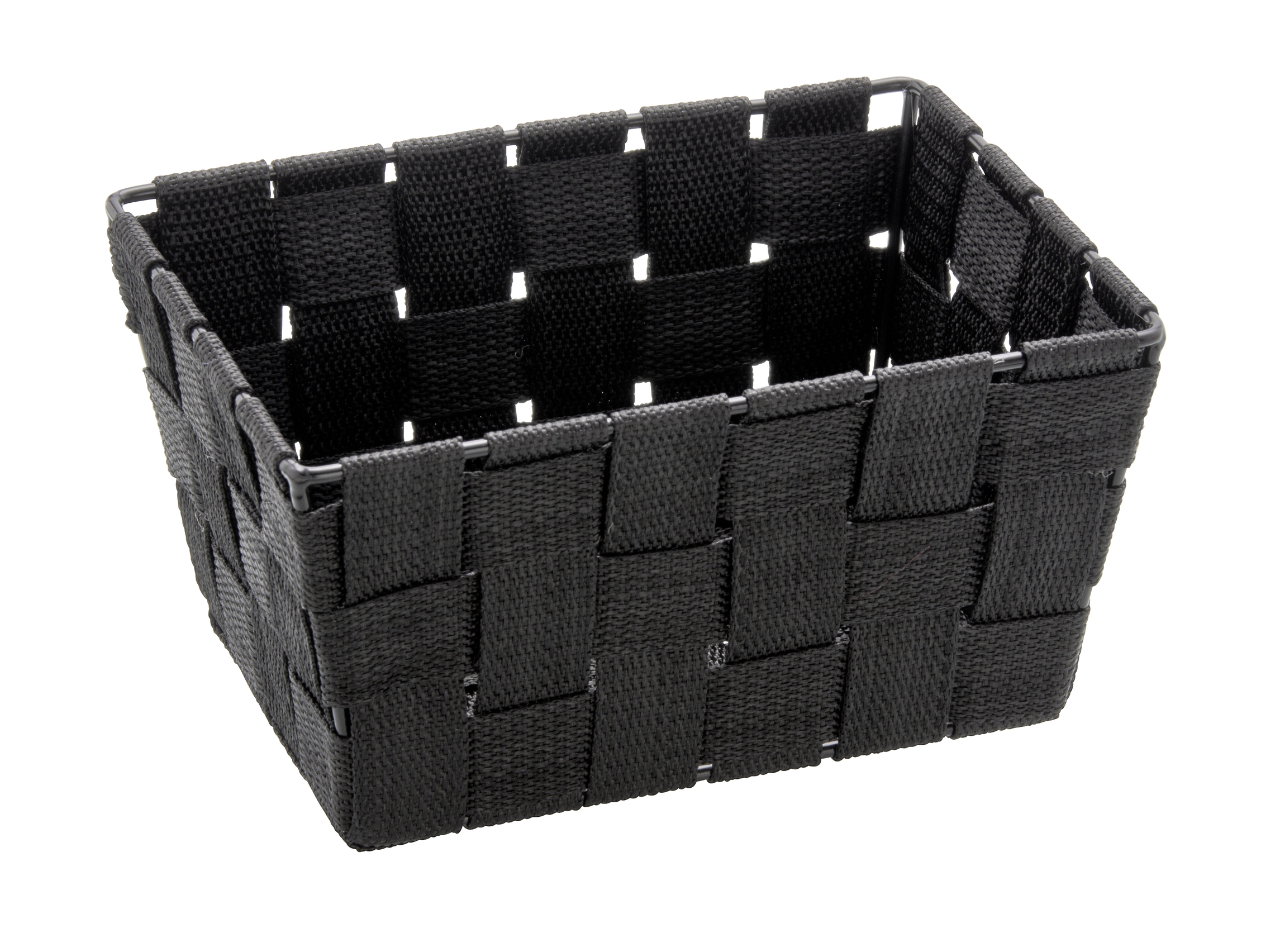 Wenko Corbeille SDB Adria mini long noir