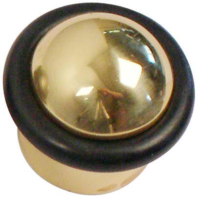 Deurstopper messing gepolijst 30