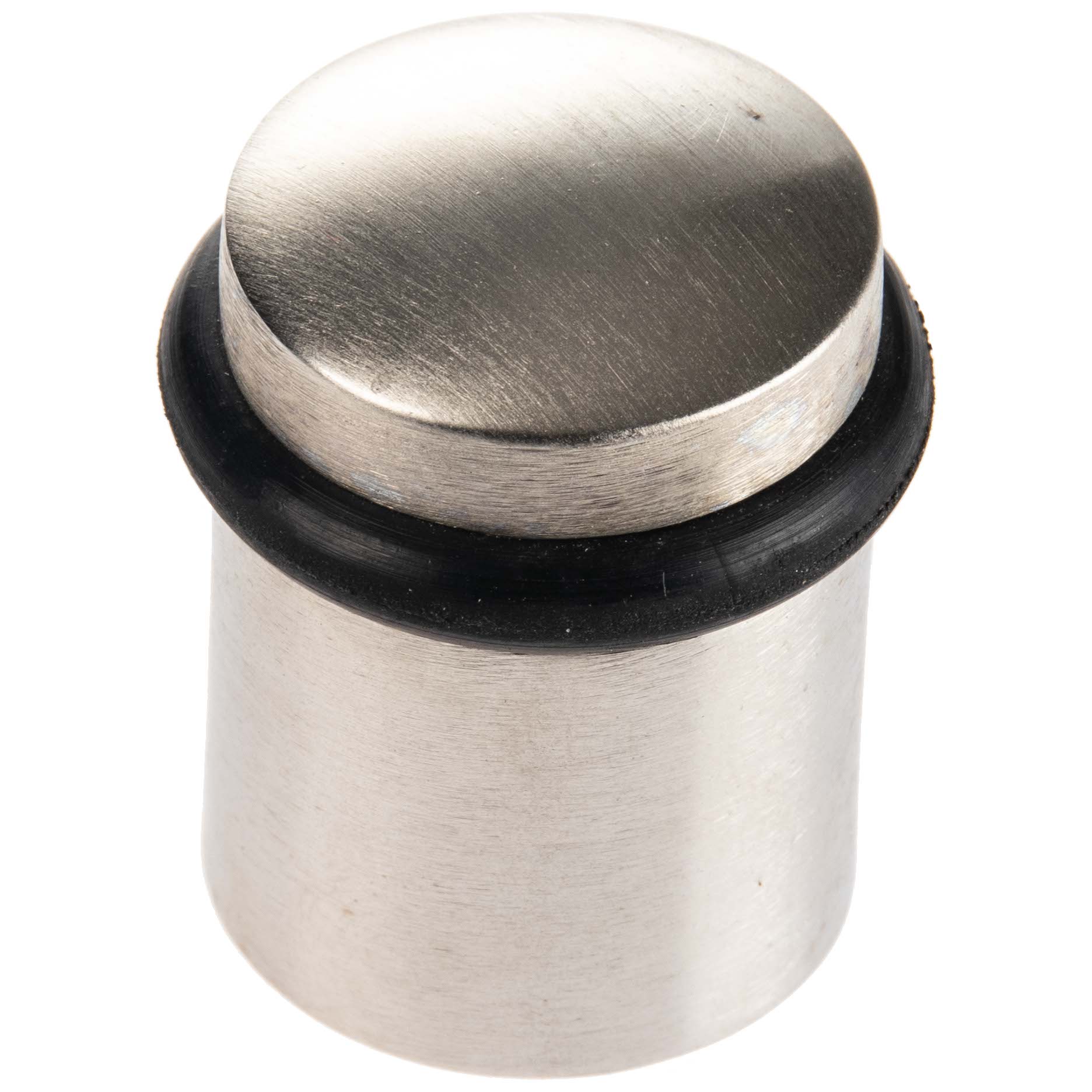 Deurstopper zamak nickel mat 40mm