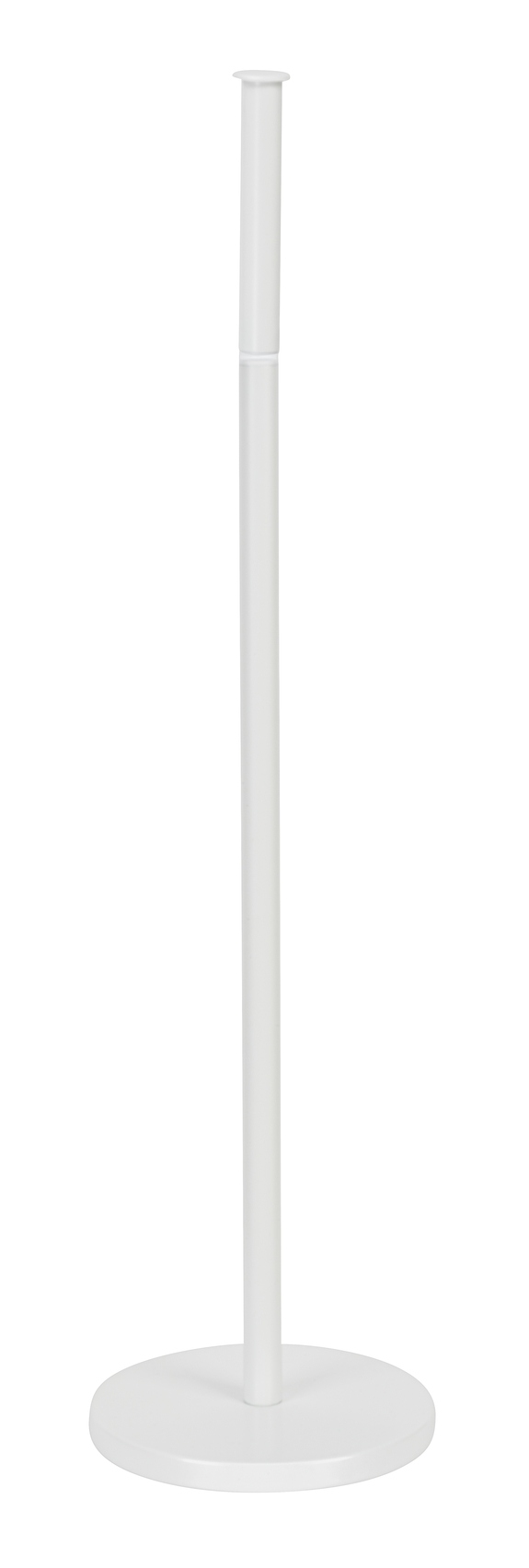 Wenko Porte papier WC sur pied blanc mat