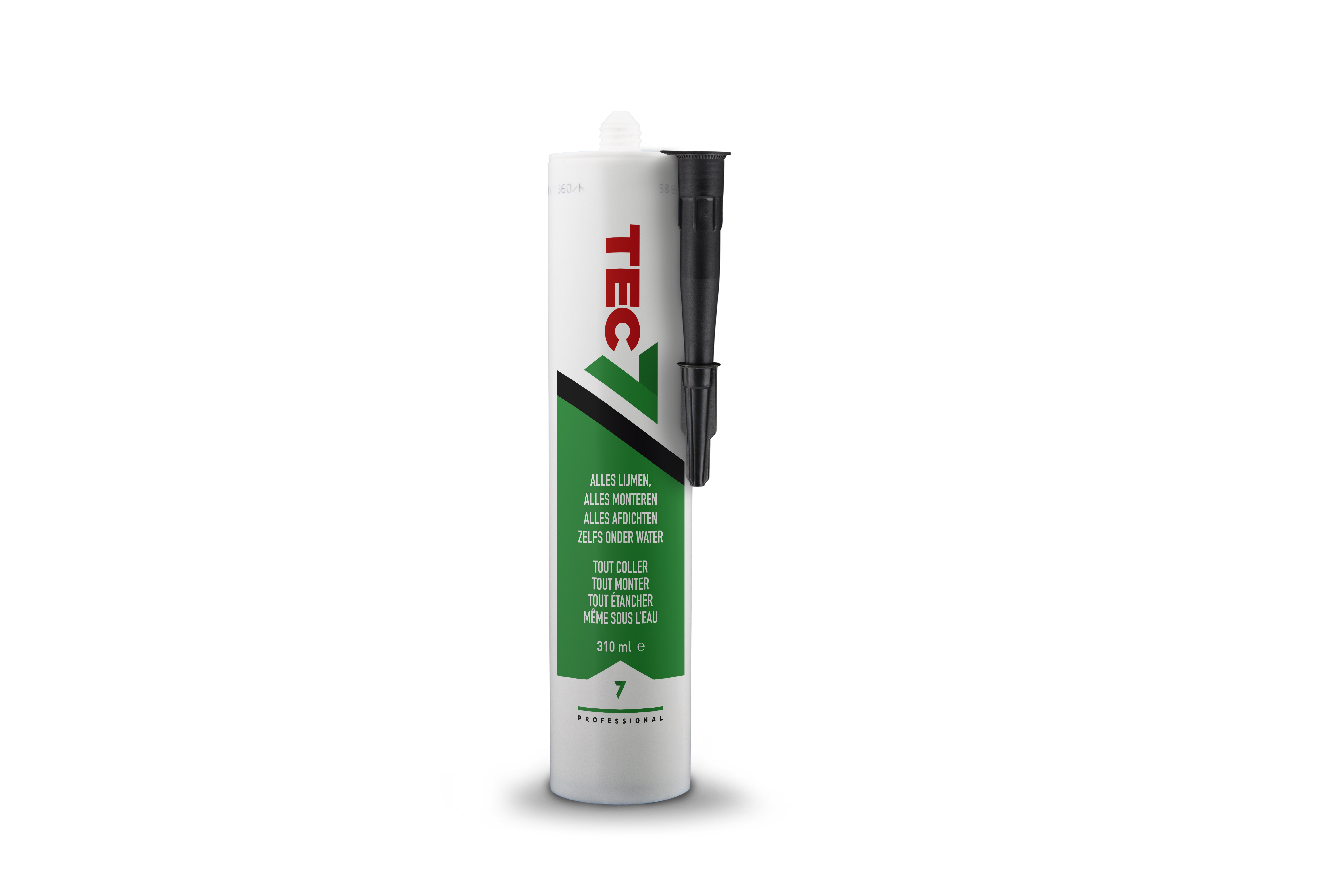 Tec7 310ml Zwart - Alles Afdichten Lijmen En Monteren