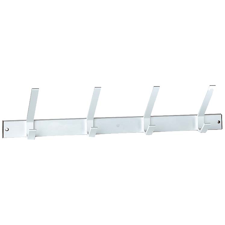 Haak aluminium zilverkleur