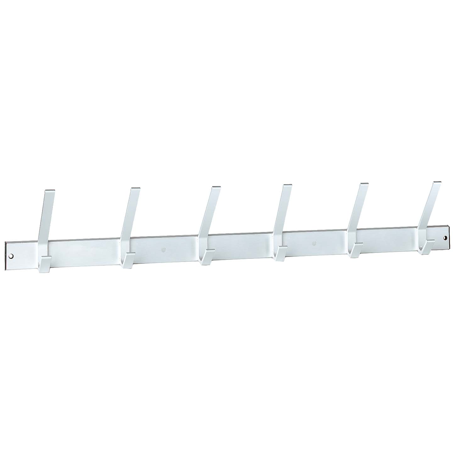 Haak aluminium zilverkleur