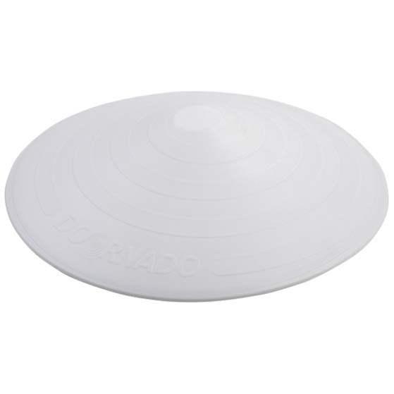 Deurstop rubber wit 120mm