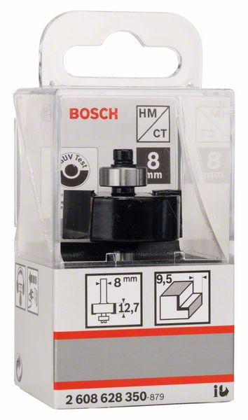 Bosch sponningfrees hm 9.5x12.7mm 8mm