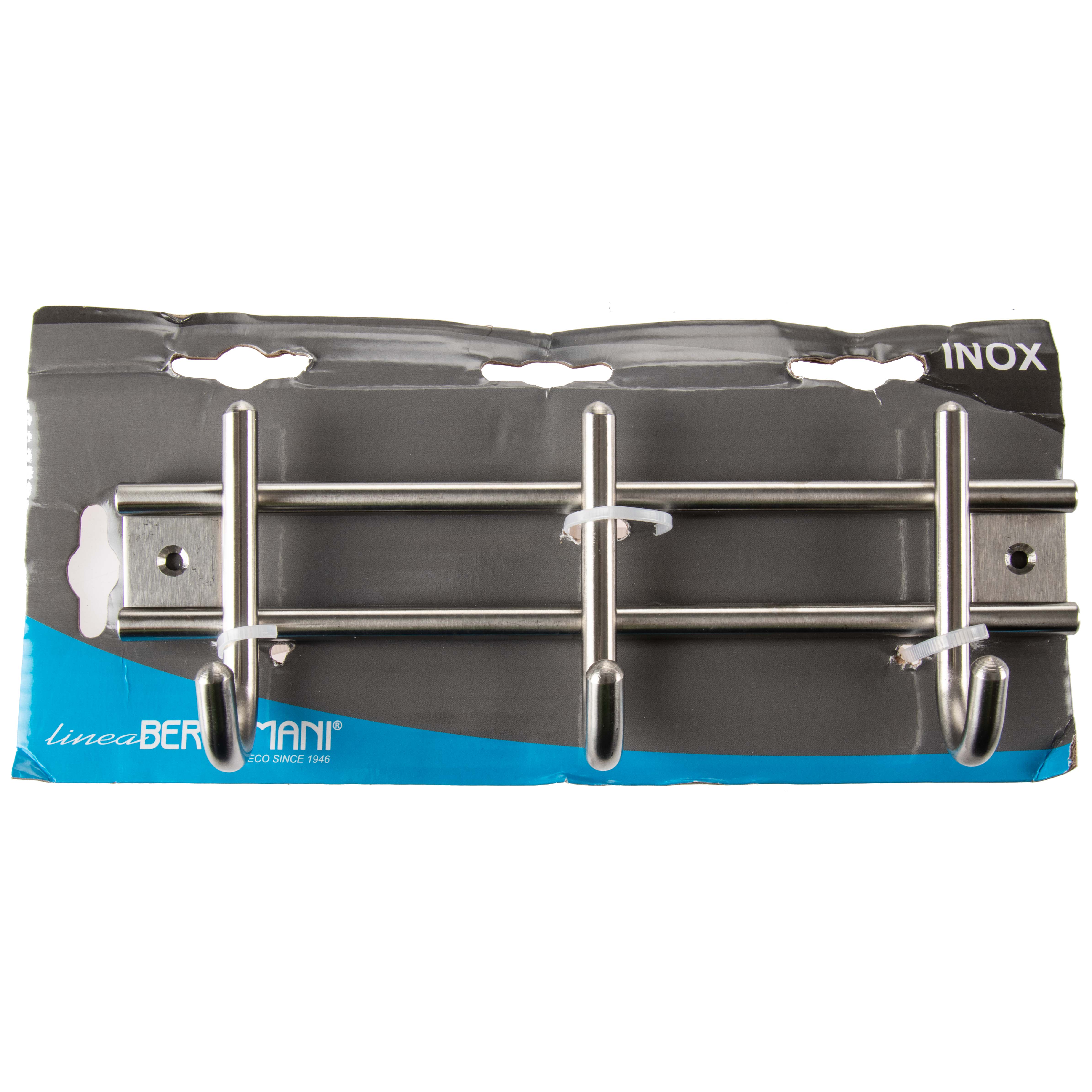Haak 3 kl inox